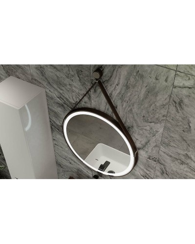 Зеркало Jorno Wood 50 Wood.02.50/ТК с подсветкой с бесконтактным выключателем