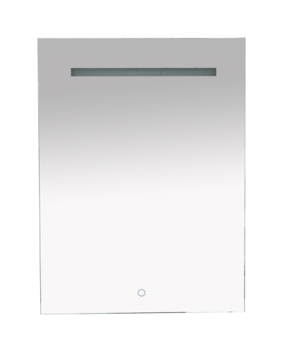 1 Неон - Зеркало LED  600х800 сенсор на зеркале  (прямоугольное)