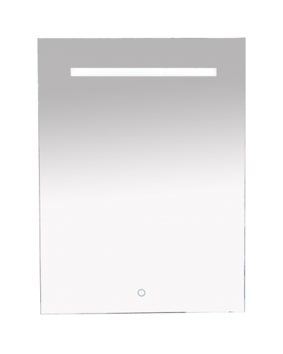 1 Неон - Зеркало LED  600х800 сенсор на зеркале  (прямоугольное)