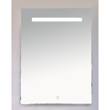 1 Неон - Зеркало LED  600х800 сенсор на зеркале  (прямоугольное)