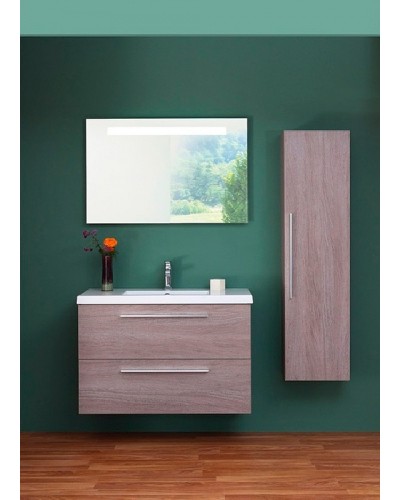 Зеркало Jacob Delafon Parallel 100 EB1416-NF с подсветкой и подогревом