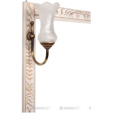 Зеркало 106,2х90,1 см жасмин/золото Aquanet Тесса 00185817