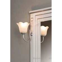 Зеркало 90х96,3 см белый серебряная патина Aquanet Паола 00181769