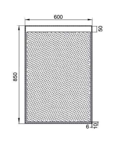 Зеркало с подсветкой 60х85 см Aquanet Палермо 00196641