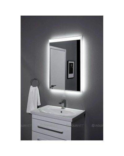 Зеркало с подсветкой 60х85 см Aquanet Палермо 00196641
