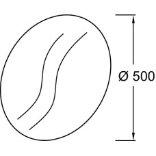 Зеркало Jacob Delafon Odeon Rive Gauche 50 EB1143-NF подвесное