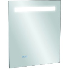 Зеркало Jacob Delafon Rythmik Formilia 55 EB1158-NF с подсветкой с часами, подогревом и ИК-выключателем