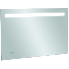 Зеркало Jacob Delafon Rythmik Formilia 100 EB1161-NF с подсветкой с часами, подогревом и ИК-выключателем