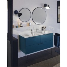 Зеркало Jacob Delafon Odeon Rive Gauche 50 EB1176-BLV Черное матовое