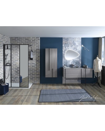 Зеркало Jacob Delafon Nouvelle Vague 80 EB3049-NF с подсветкой с подогревом и ИК-выключателем