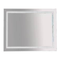 2 Неон - Зеркало LED 1000х800 сенсор на корпусе (двойная подсветка)