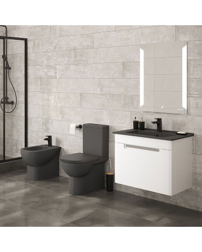 Зеркало Sanita Luxe Quadro 60 QDR60SLMRPCS0010 с подсветкой с сенсорным выключателем