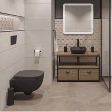 Зеркало Sanita Luxe Dial 80 DIA80SLMRKCS0010 с подсветкой с сенсорным выключателем