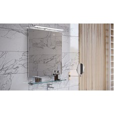 Зеркало Velvex Klaufs 70 zkKLA.70-14 с LED светильником сенсорный выключатель