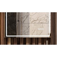 Зеркало Velvex Klaufs Media 60 zkKLA.me.60.al с подсветкой с подогревом и сенсорным выключателем