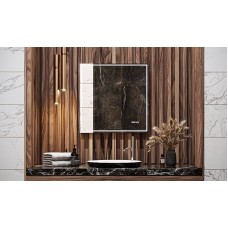 Зеркало Velvex Klaufs Media 70 zkKLA.me.70.al с подсветкой с подогревом и сенсорным выключателем