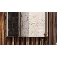 Зеркало Velvex Klaufs Media 70 zkKLA.me.70.al с подсветкой с подогревом и сенсорным выключателем