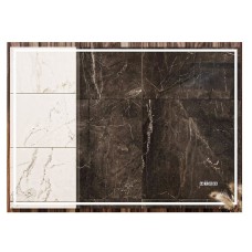 Зеркало Velvex Klaufs Media 100 zkKLA.me.100.al с подсветкой с подогревом и сенсорным выключателем