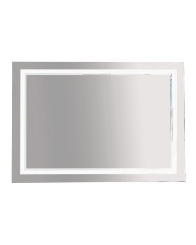 2 Неон - Зеркало LED 1200х800 сенсор на корпусе (двойная подсветка)