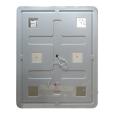 3 Неон - Зеркало LED  600х800 клавишный выключатель (с круглыми углами)