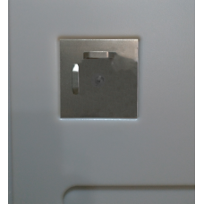 3 Неон - Зеркало LED  600х800 клавишный выключатель (с круглыми углами)