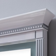 Зеркало Aquanet Селена 70 246509 с подсветкой с сенсорным выключателем Белое