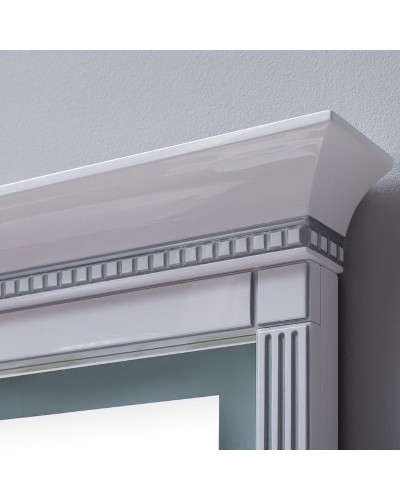 Зеркало Aquanet Селена 70 246509 с подсветкой с сенсорным выключателем Белое