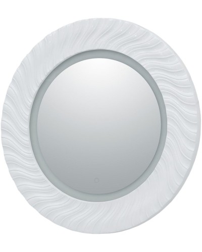 Зеркало Aquanet Милан 80 241821 с подсветкой Белый глянец