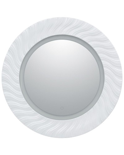 Зеркало Aquanet Милан 80 241821 с подсветкой Белый глянец