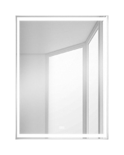 Зеркало BelBagno SPC-GRT-600-800-LED-TCH-WARM с подсветкой с подогревом с сенсорным выключателем