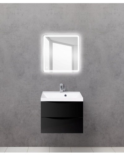 Зеркало BelBagno SPC-MAR-800-800-LED-TCH-WARM с подсветкой с подогревом с сенсорным выключателем