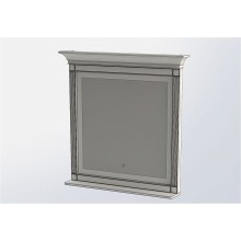 Зеркало Aquanet Селена 105 201647 с подсветкой с сенсорным выключателем Белое