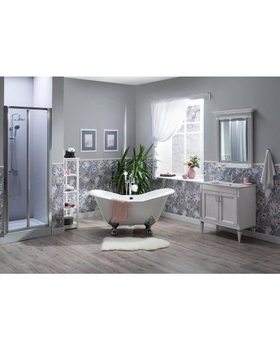 Зеркало Aquanet Селена 90 201646 с подсветкой с сенсорным выключателем Белое