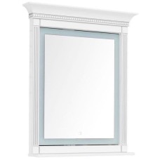 Зеркало Aquanet Селена 90 201646 с подсветкой с сенсорным выключателем Белое