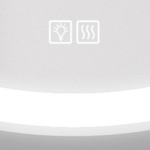 Зеркало BelBagno SPC-RNG-800-LED-TCH-WARM с подсветкой с подогревом с сенсорным выключателем