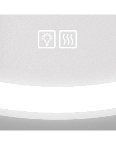 Зеркало BelBagno SPC-RNG-800-LED-TCH-WARM с подсветкой с подогревом с сенсорным выключателем