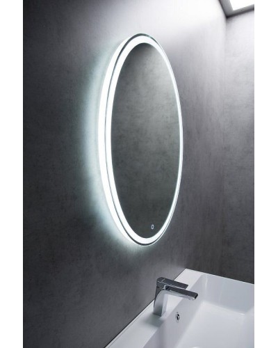 Зеркало BelBagno SPC-VST-600-800-LED-TCH-WARM с подсветкой с подогревом с сенсорным выключателем
