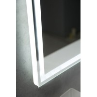 Зеркало BelBagno SPC-GRT-1000-800-LED-TCH-RAD с подсветкой с сенсорным выключателем с bluetooth с термометром с радио