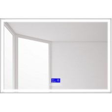Зеркало BelBagno SPC-GRT-1200-800-LED-TCH-RAD с подсветкой с сенсорным выключателем с bluetooth с термометром с радио
