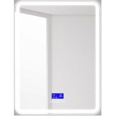 Зеркало BelBagno SPC-MAR-600-800-LED-TCH-RAD с подсветкой с сенсорным выключателем с bluetooth с термометром с радио