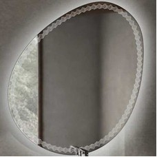 Зеркало Cezares 75 44777 с подсветкой с узором