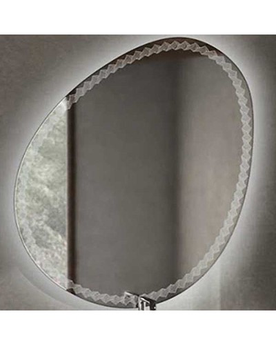 Зеркало Cezares 75 44777 с подсветкой с узором