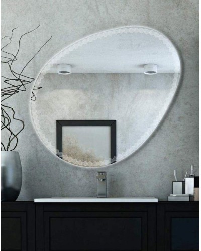 Зеркало Cezares 75 44777 с подсветкой с узором