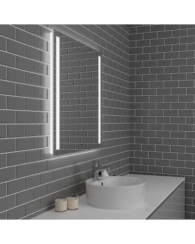 Зеркало Grossman Avrora 100 1110080 с подсветкой с сенсорным выключателем