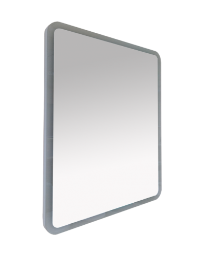 3 Неон - Зеркало LED 1000х800 сенсор на корпусе (с круглыми углами)