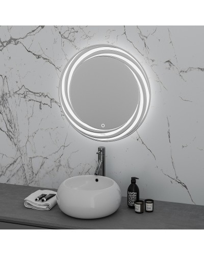 Зеркало Grossman Arma D800 158080 с подсветкой с сенсорным выключателем