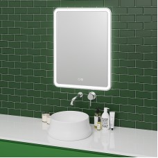 Зеркало Grossman Leo 70 167080 с подсветкой с сенсорным выключателем с подогревом