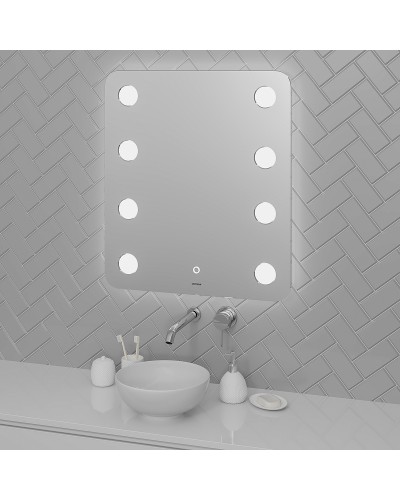 Зеркало Grossman Neon 60 146080 с подсветкой с сенсорным выключателем