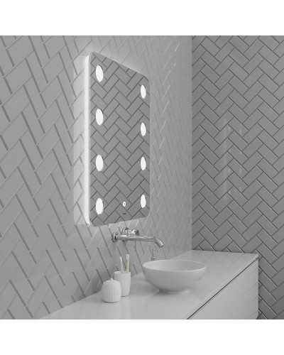 Зеркало Grossman Neon 60 146080 с подсветкой с сенсорным выключателем