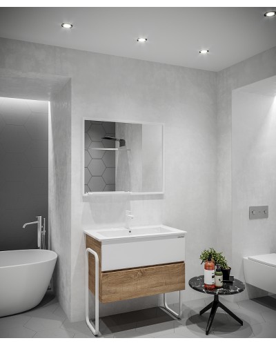 Зеркало Grossman Лофт 90 209002 Белое